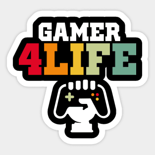 gamer 4life Sticker
